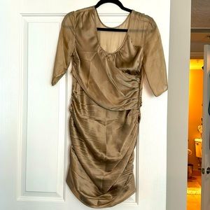 Gold Evening Dress